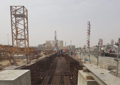 Trabajos preliminares Cajones Gas