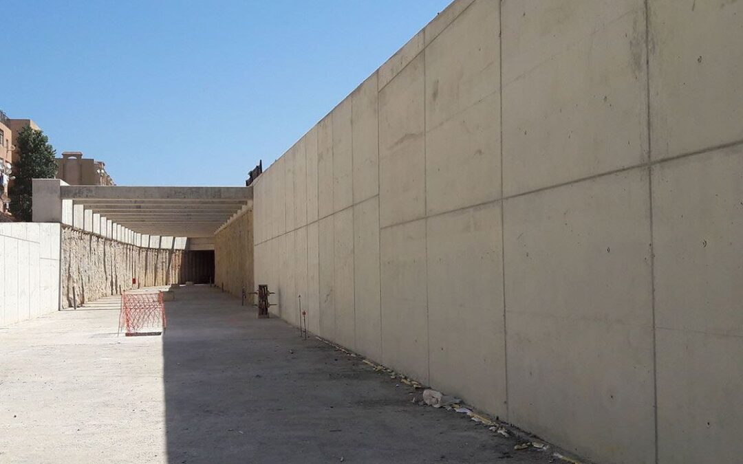 Mostaganem Tramway Steel Piles