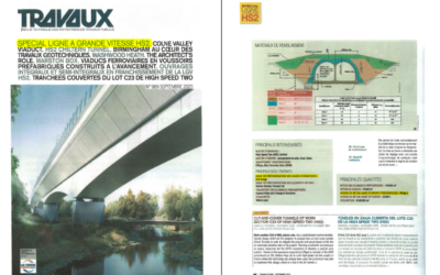 TRAVAUX. HS2 High-Speed Rail Line