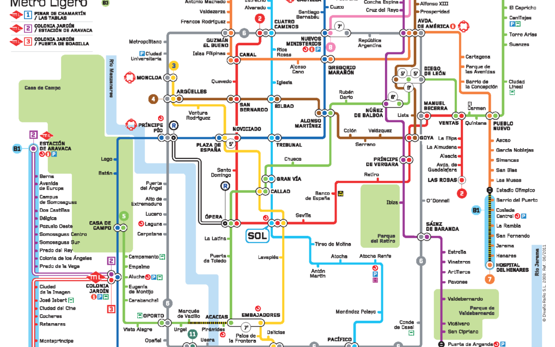 Métro D´Madrid